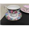 Image 2 : 4 Paragon Cups + Saucers - Various Patterns