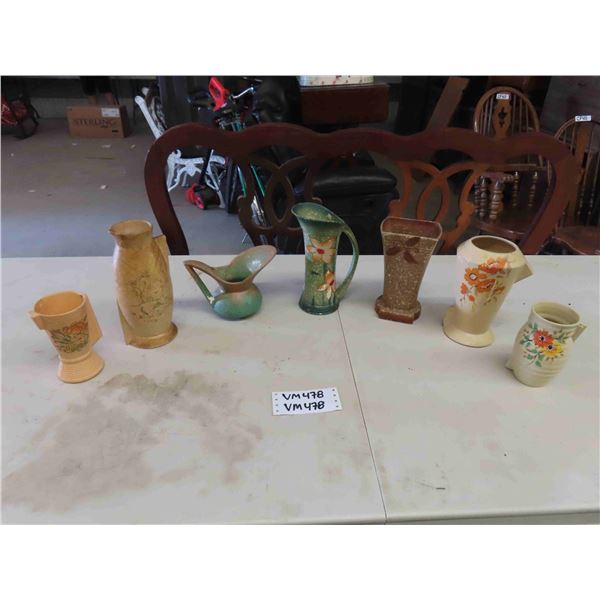 Assorted Pottery ; Vases, Jugs - Made in England