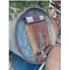 Image 2 : Shop Wood Barrel Heater + 45 Gal Barrel with Bung 