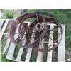 Image 2 : 9 Steel Wheels - 27" - 50" Wide