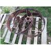 Image 2 : 9 Steel Wheels - 27" - 50" Wide