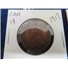 Image 2 : (2) 1917 Canada Large Cents