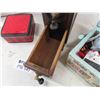 Image 2 : Sewing Machine Drawers, Sewing Basket, Metal Suitcase, 2 Tins