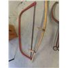 Image 3 : 2 Buck Saws, Scythe, Metal Log Tongs