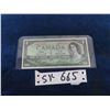 Image 1 : 1954 Devil's Face 1 Dollar Bill - Very Nice