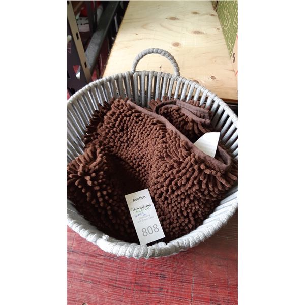 Hamper, Bath Mat A