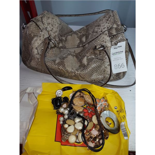 Bag & Costume Jewelry Cat B