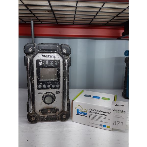 Makita Radio & Wired Home Cat B