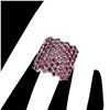 Image 3 : Natural Unheated  Rhodolite Garnet Ring