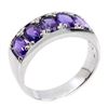 Image 1 : Natural Unheated Purple  Amethyst Ring