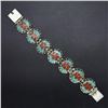 Image 1 : Tibet Hand Made Turquoise Bracelet