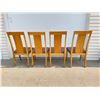 Image 26 : ETHAN ALLEN PEDESTAL TABLE WITH FOUR CHAIRS