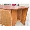 Image 7 : CONTEMPORARY WOOD AND GLASS TV/ELECTRONICS CORNER CABINET; IN VERY GOOD CONDITION