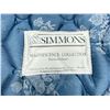 Image 22 : MID-CENTURY MODERN HEADBOARD/FOOTBOARD WITH SIMMONS MAGNIFICENCE COLLECTION EXTRA DELUXE MATTRESS AN