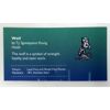 Image 2 : Brand New in Box First Nations Wolf Motif Pendant by T.J Young 