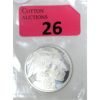 Image 1 : 1 Oz .999 Silver Indigenous/Buffalo Round 