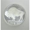 Image 2 : 1 Oz .999 Silver Indigenous/Buffalo Round 