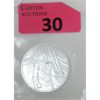 Image 1 : 1 Oz .999 Silver Legendary Warriors-Julius Caesar Round 