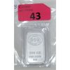 Image 1 : 1 Oz .999 Silver JBR Ethically Sourced Bar 