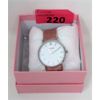 Image 2 : Piper West Pink Ladies Watch