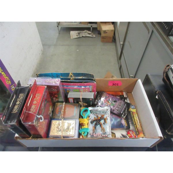 Box Lot of Assorted Trading Cards