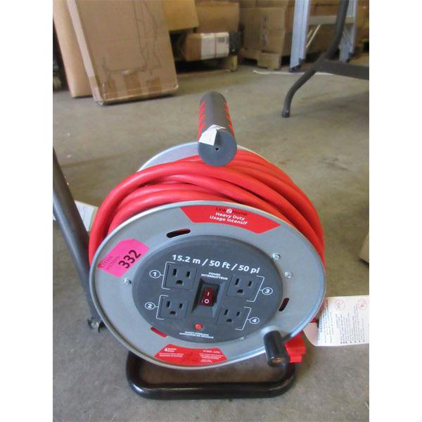 New Link2Home Retractable Extension Cord Reel 