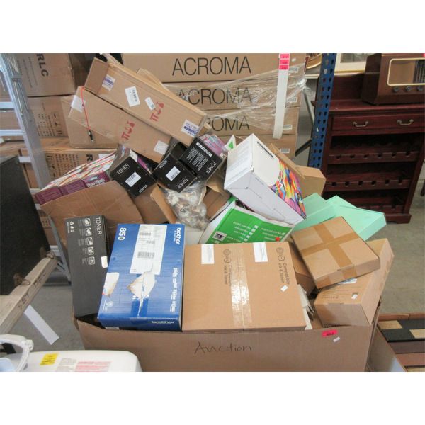 Skid of Assorted Amazon Overstock Goods