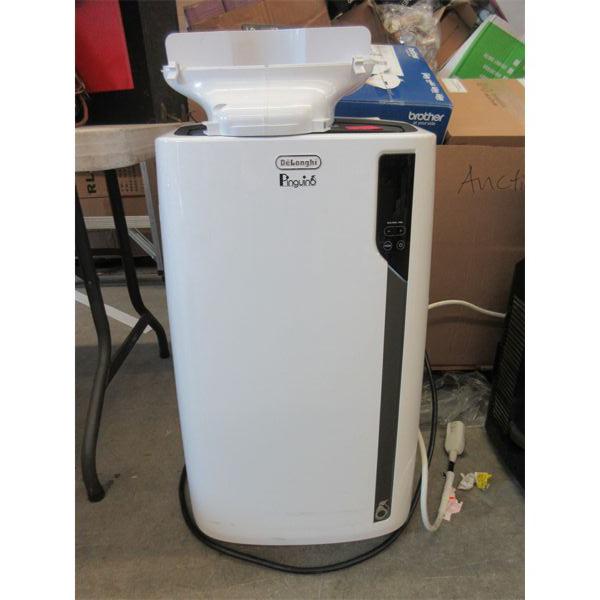 White DeLonghi Penguino Portable Air Conditioner 