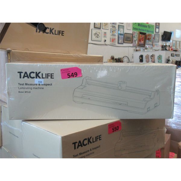 New Laminating Machine - Tacklife Model: MTL02