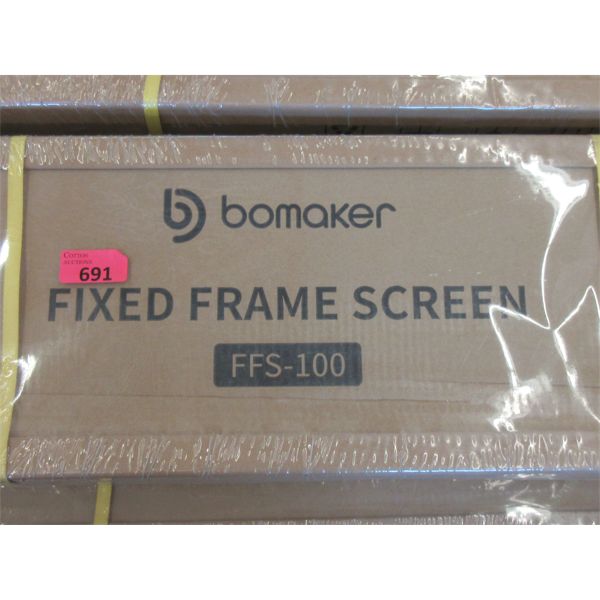 Bomaker 100  Fixed Frame Projection Screen - FFS-100