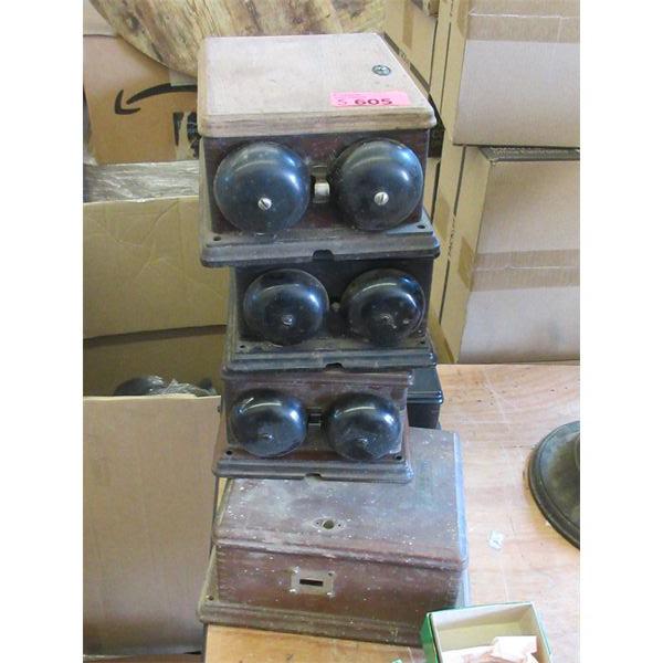 684ab Ringer Box 5 Vintage Telephone Wall Ringer Boxes