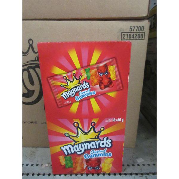 4 Boxes of Maynards Gummy Bears 