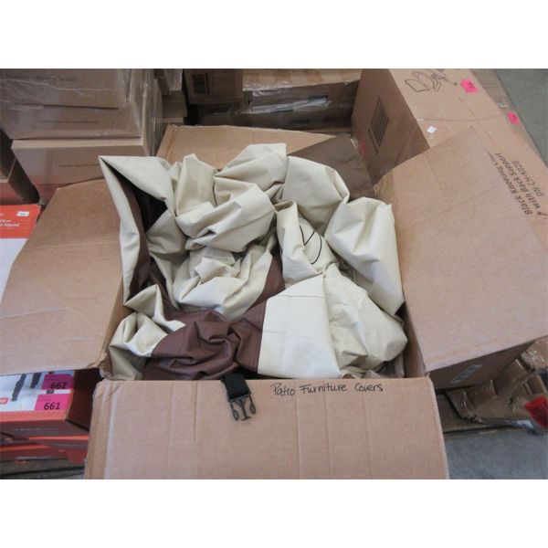 Box of Signature Patio Furniture Covers