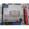 Image 1 : Ove Seattle LED Flush Mount Crystal Nest Light