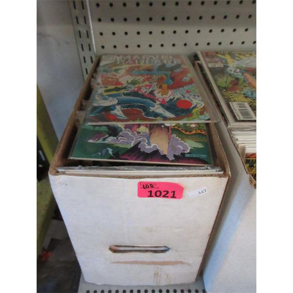 Box of 100 Assorted Comic Books 
