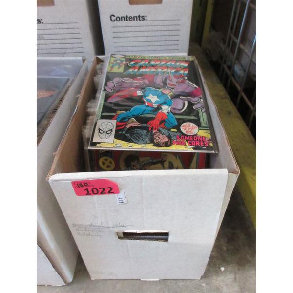 Box of 100 Assorted Comic Books 
