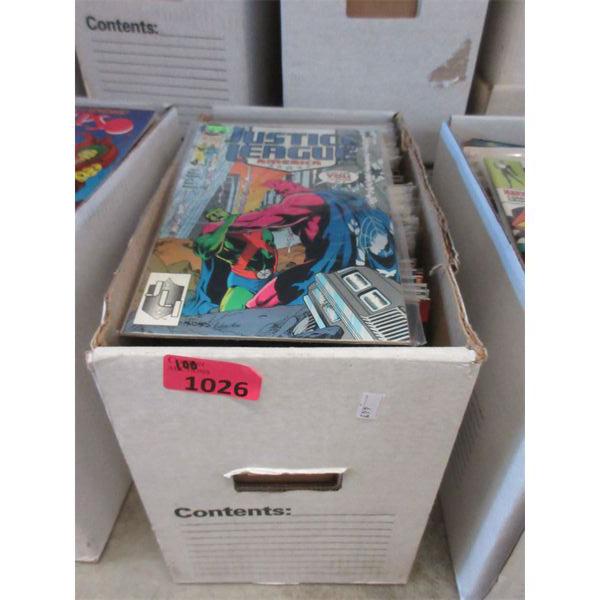 Box of 100 Assorted Comic Books 