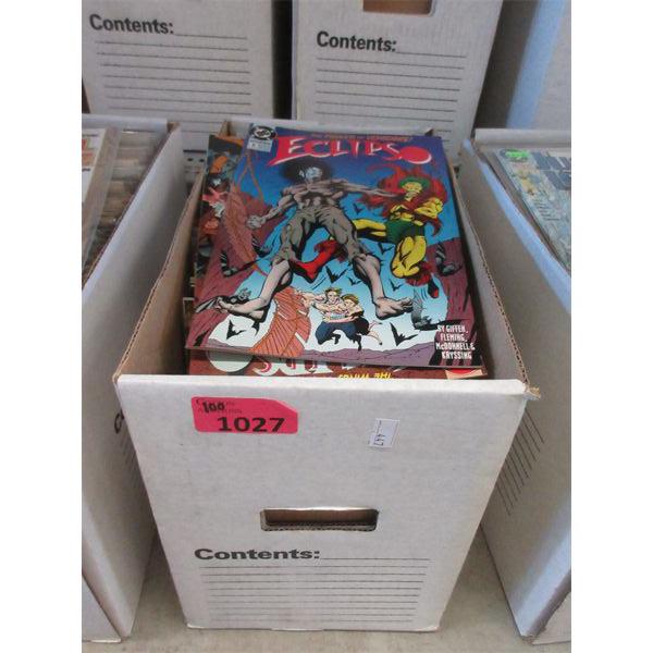 Box of 100 Assorted Comic Books 