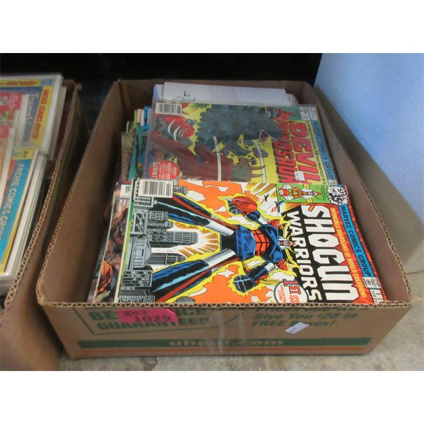 Box of 80+ Assorted Comic Books 
