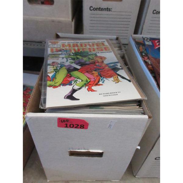 Box of 100 Assorted Comic Books 
