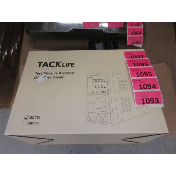 New Tacklife DC Power Supply - Model: MDC01