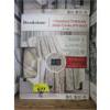 Image 1 : Brookstone 50" x 60" Heated Throw - Beige & White