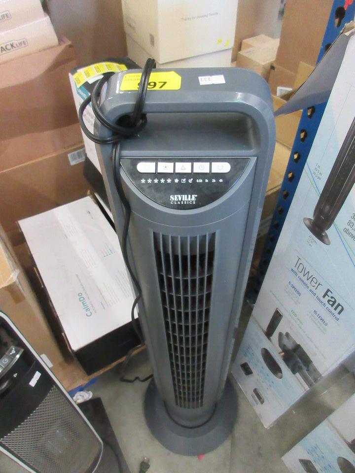 Seville Classics Tower Fan with Remote Seville Classics Tower Fan with Remote