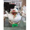 Image 1 : Royal Albert "Old Country Roses" China Teapot