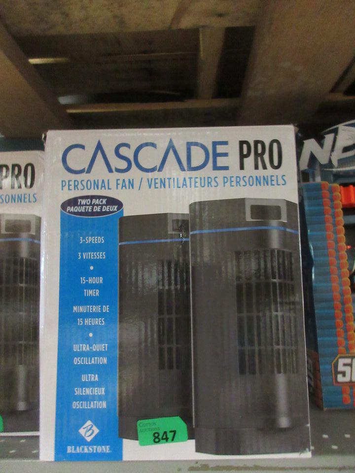 Cascade Box Fans Cascade Pro Personal Fan 2 Pack - 1489831