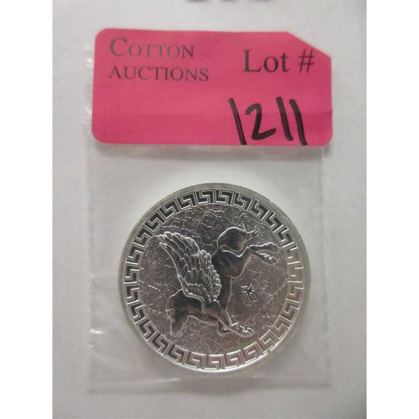 1 Oz .999 Silver 2022 Pegasus St. Helena Coin 