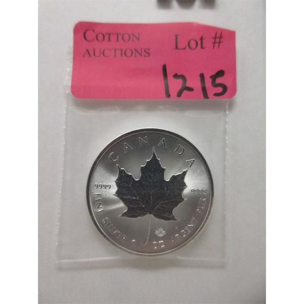 1 Oz .9999 Silver 2023 Canada Maple Leaf Coin