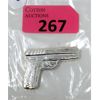 Image 1 : 2 Oz .999 Silver 2D Revolver Gun Bar 