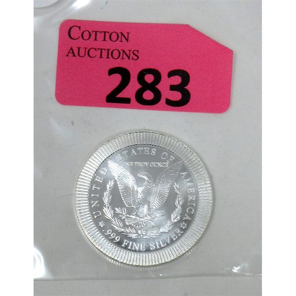 1 Oz .999 Silver E.Pluribus.Unum Round 