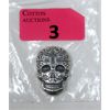 Image 1 : 2 Oz .999 Silver 2D Sugar Skull Bar 